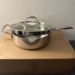 Cacerola De 11" Tri-ply Princess House 