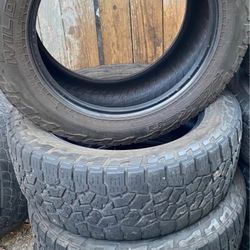 Falken Wildpeak A/T3W all-terrain tires. 