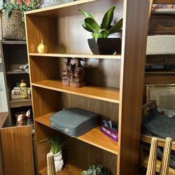 Danish Teak Bookshelf Cabinet