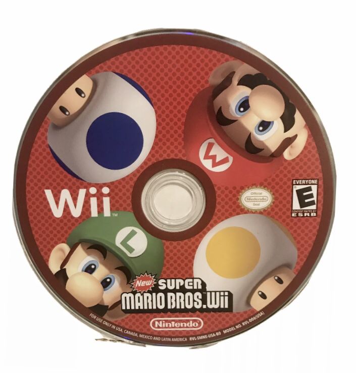 New Super Mario Bros. Wii Nintendo Wii Disc Only