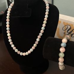 Beryl Rhodium Jewelry Set 