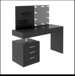 Black Barleta Makeup Table