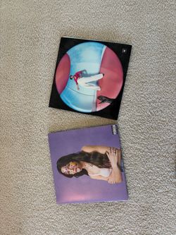 Olivia, Rodrigo and Harry Styles vinyl