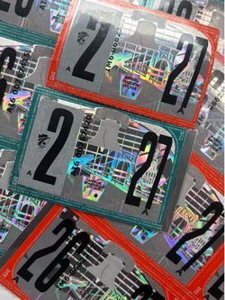 Inspection stickers