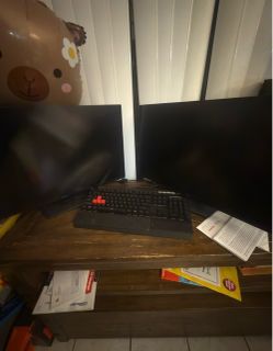 Gaming PC Setup i9-9900KS RTX 2070 Super 32GB RAM + Dual 27” 155Hz Monitors