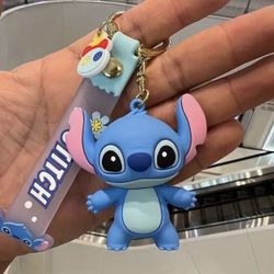 Stitch, Pokemon, Goofy, Princess Keychains