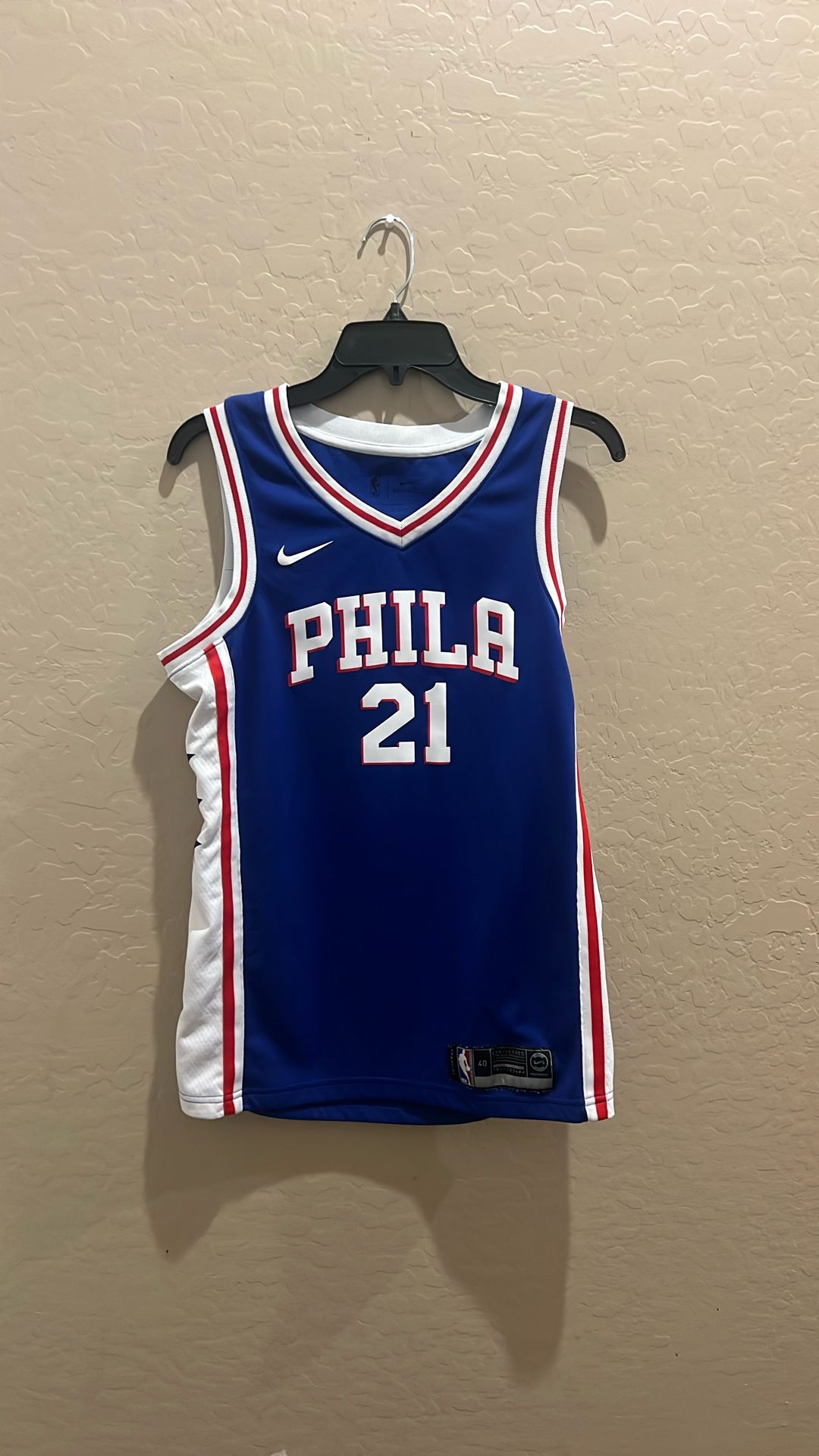 Joel Embiid Sixers Jersey Size Small