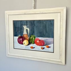 Still Life Watercolor Painting Artwork L31”x24”