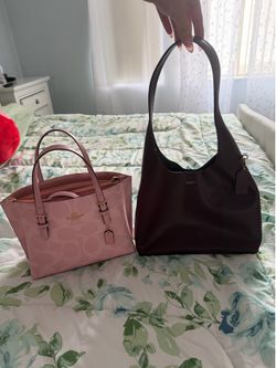 Coach Purse Mollie Tote and Brooklyn Shoulder Bag