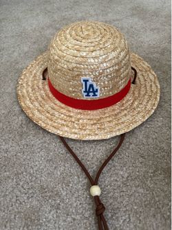Dodgers One Piece Luffy Straw Hat