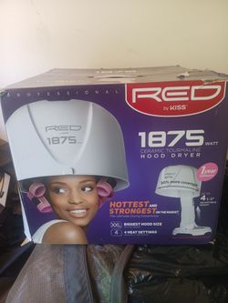 Red Overhead Blow Dryer