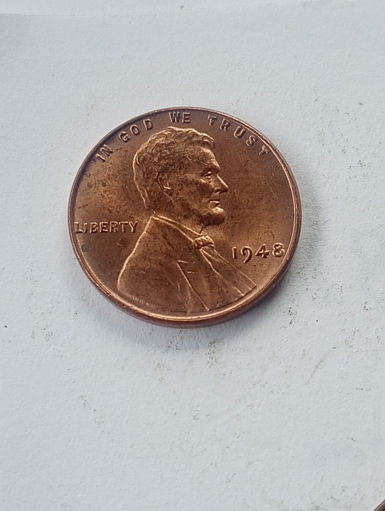 1948 Penny In Really Good Condition 