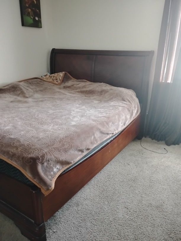  CAL KING Bed FRAME ONLY