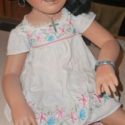 Mexican Latina Porcelain Dolls