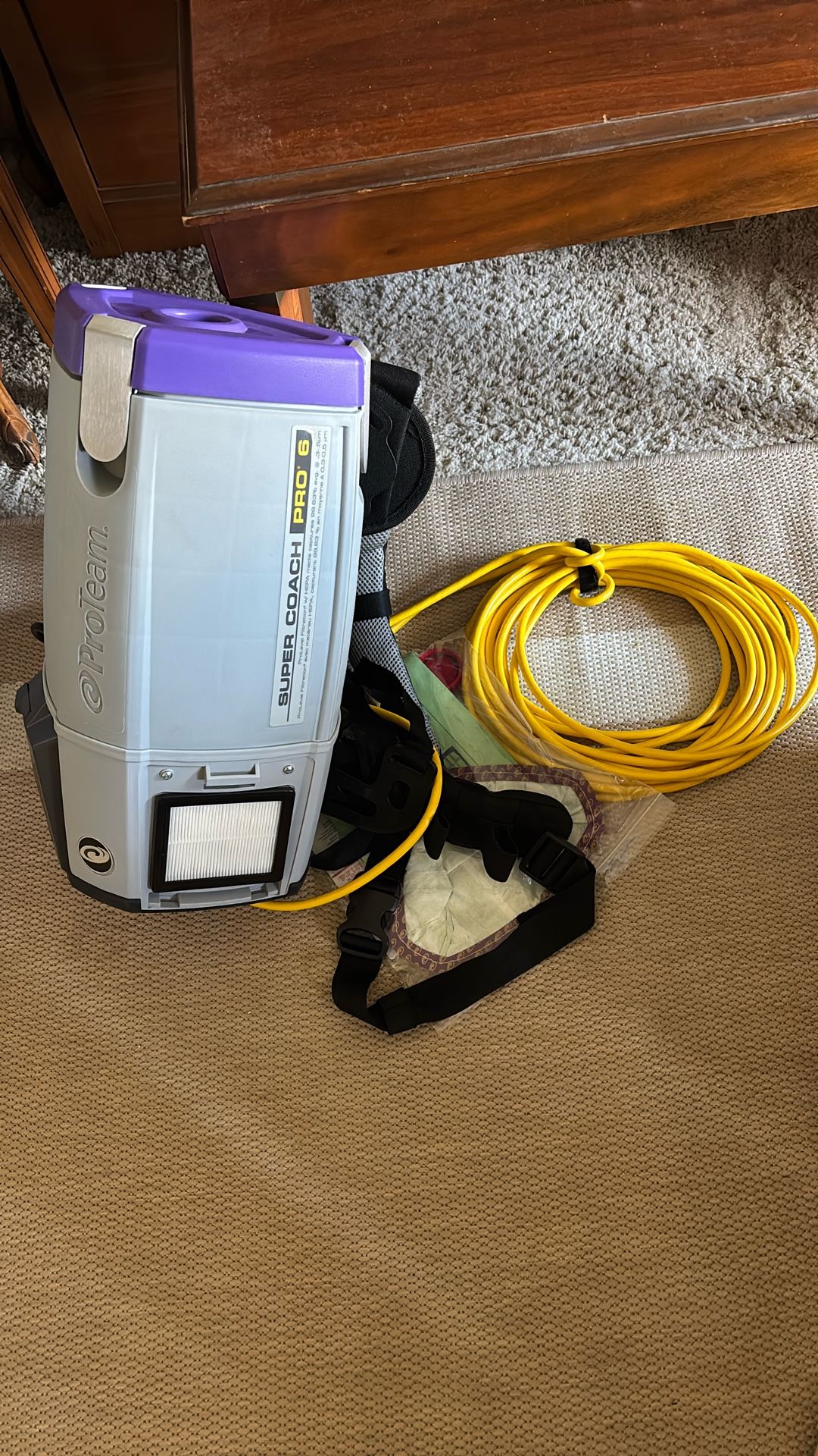 ProTeam Pro 6 Commercial Vacuum NEW!