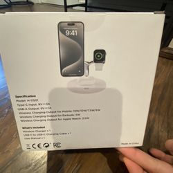 Phone And Watch Charging Station $10