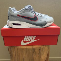 Nike Air Max Solo Wolf Grey/ Red (Men’s Size 9.5). Brand NEW with BOX NO LID