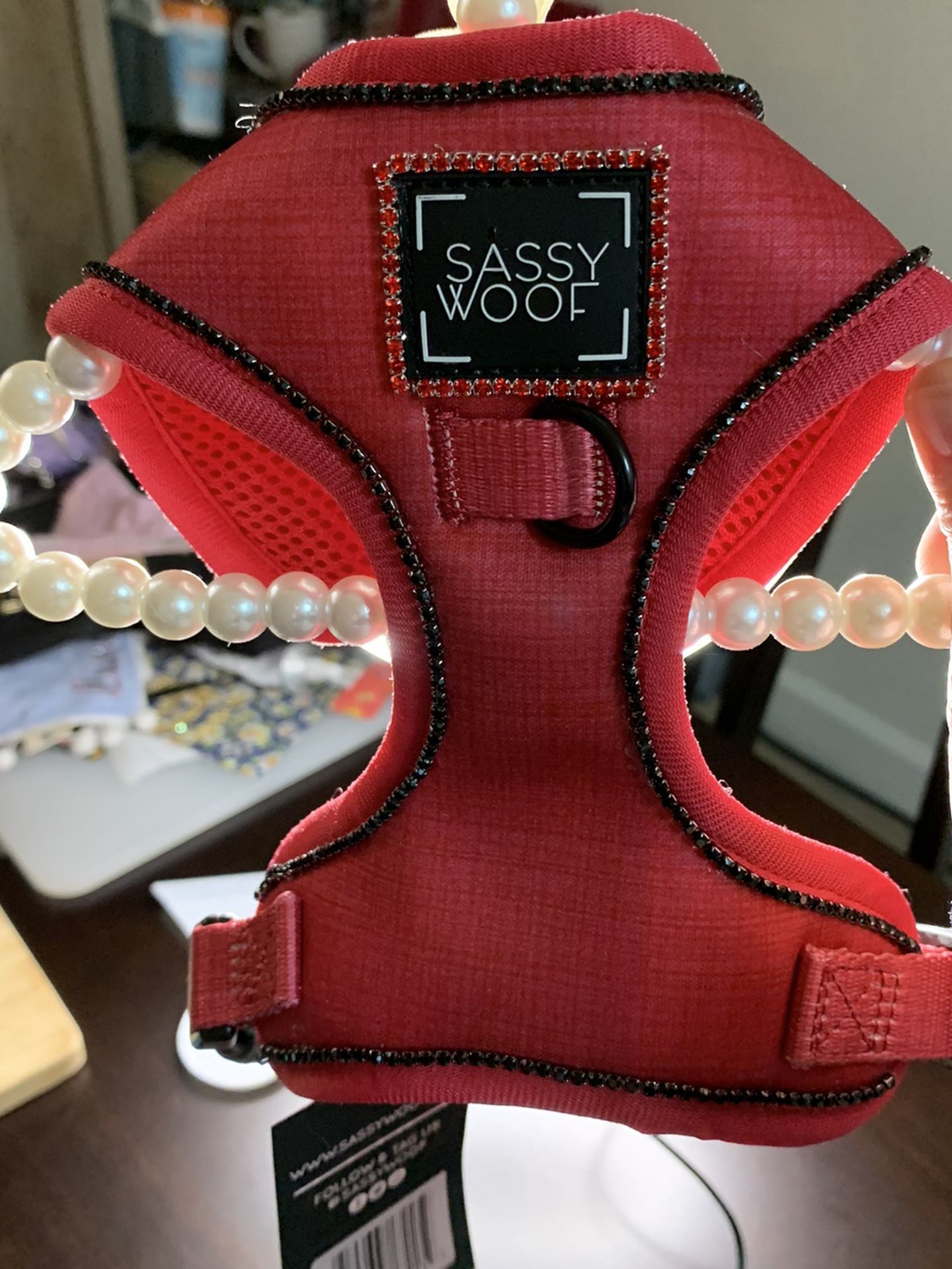 Blinged Out Sassy Woof Harness