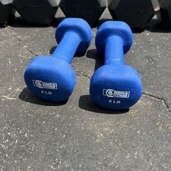 5 pound dumbbells