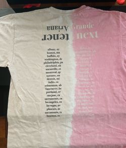 Ariana grande Sweetener World tour Split Shirt