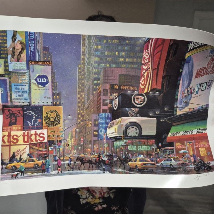 Times Square 47th St. by Alexander Chen
