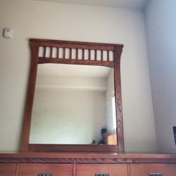 Vanity + Queen Bed Frame