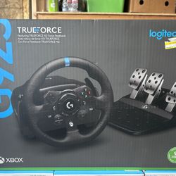 Logitech G923 TRUEFORCE Racing Wheel & Pedals for Xbox – Brand New  