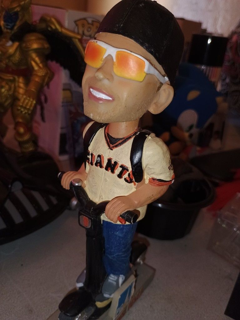 San Francisco Giants Hunter Pence Scooter Bobblehead SGA Bobble 4/9/14