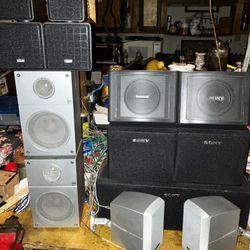 Huge Set Of Home Theatre/ Surround Sound Package! 