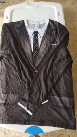 Halloween costume shirt tux size XL