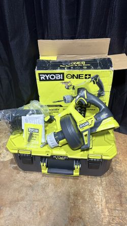 Brand New RYOBI 18V ONE+ Hybrid Drain Auger!