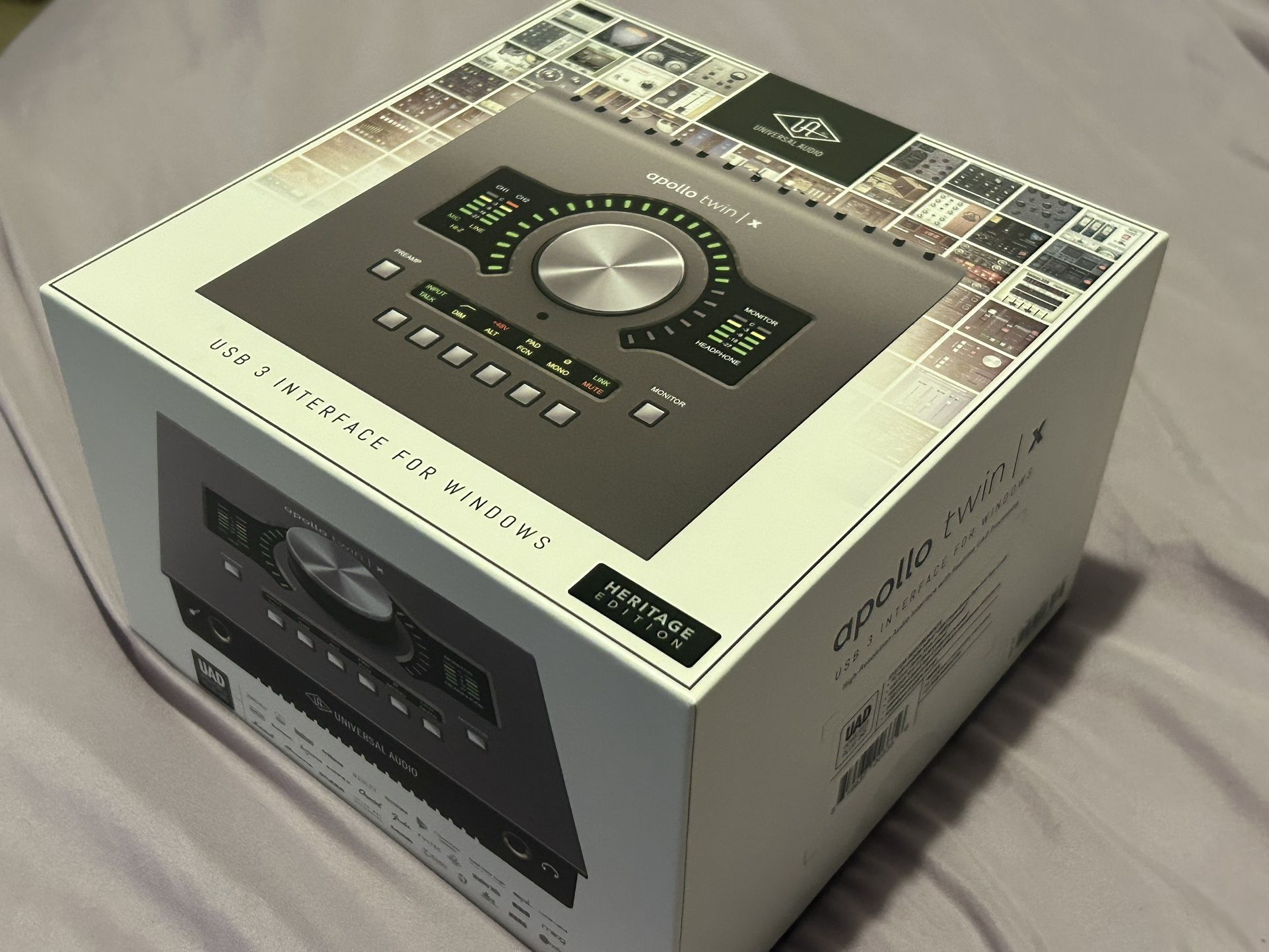Apollo Twin X Duo Heritage Edition USB Interface For Windows By Universal Audio