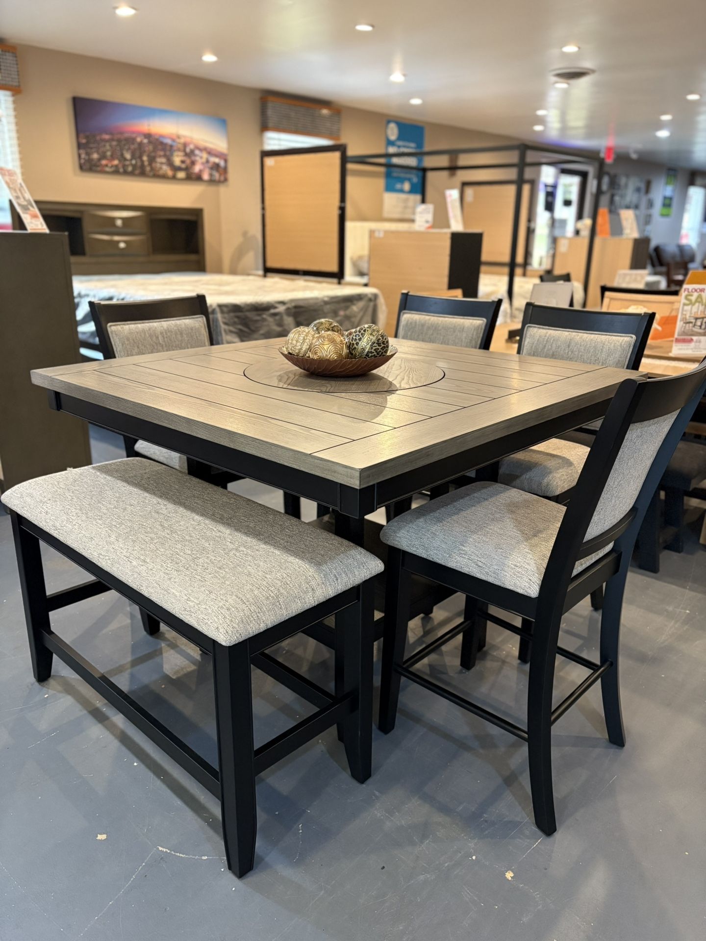 New 6pc Dining Table Set