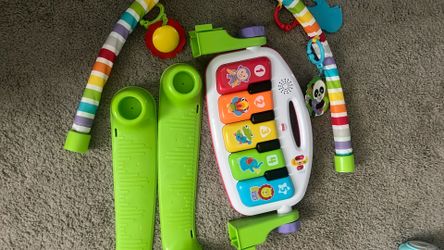 Fisher price kick and play piano