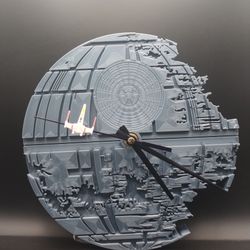 Star Wars Clock 3D Printed 