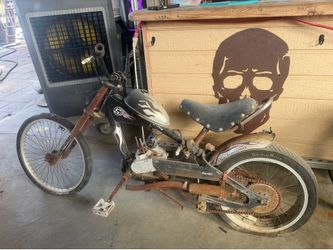 Jesse James and Chopper Bike