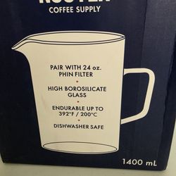 Nguyen Coffee Glass Pitcher For Drip Coffee 