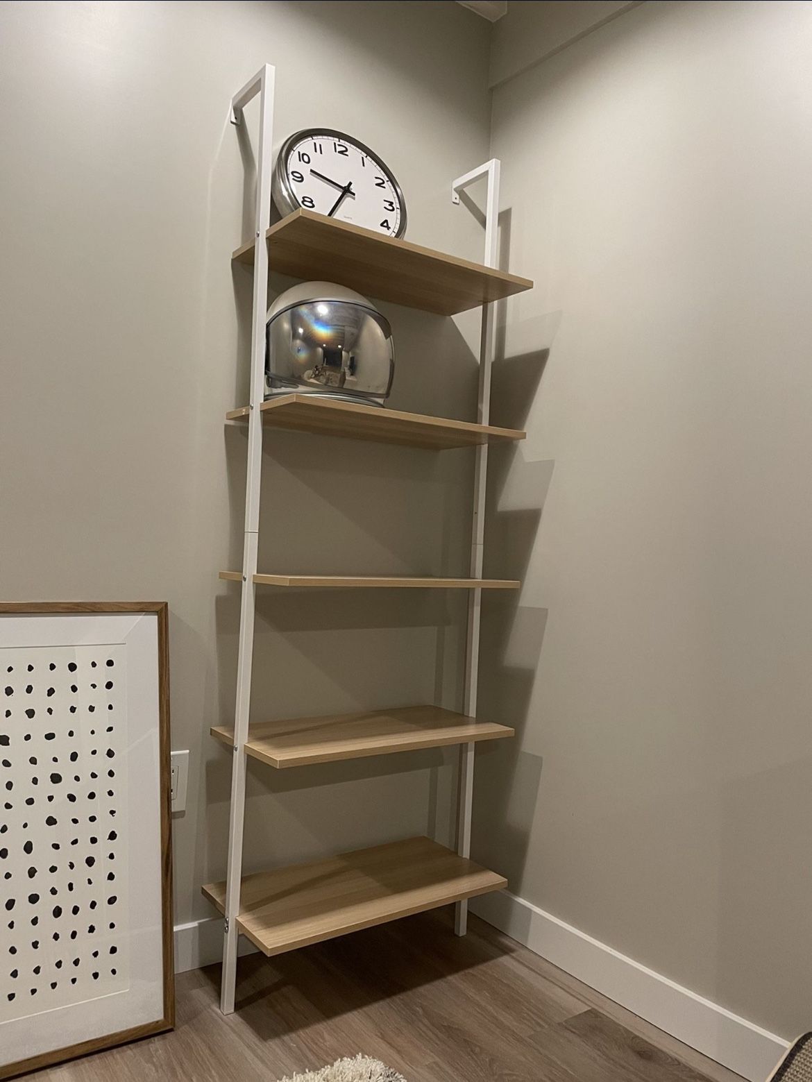 Five Shelf Ladder Bookcase 