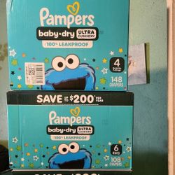 Pampers/$38 Each (Cada Caja)