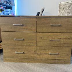 newly assemebled dresser 
