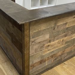 Rustic Reception Desk. Custom Build