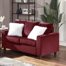 Sofa and loveseat
