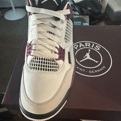Jordan 4 PSG Collab Brand New In Box 