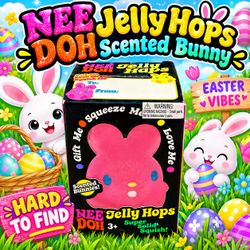 Squishy Toy • NeeDoh Jelly Hops Scented Bunny