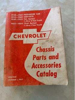 Chevrolet Car and Truck Chassis Parts and Accessories for 1938 to 1964