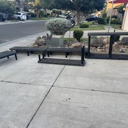 Plastic Dunnage Racks All For $150