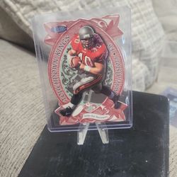 Mike Alstott  Fleer Ultra  Die-cut  Touchdown Kings  Football Card 