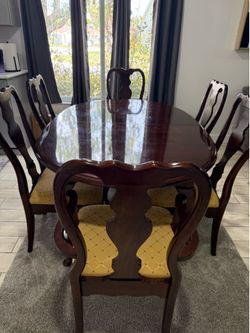 Six seater kitchen table