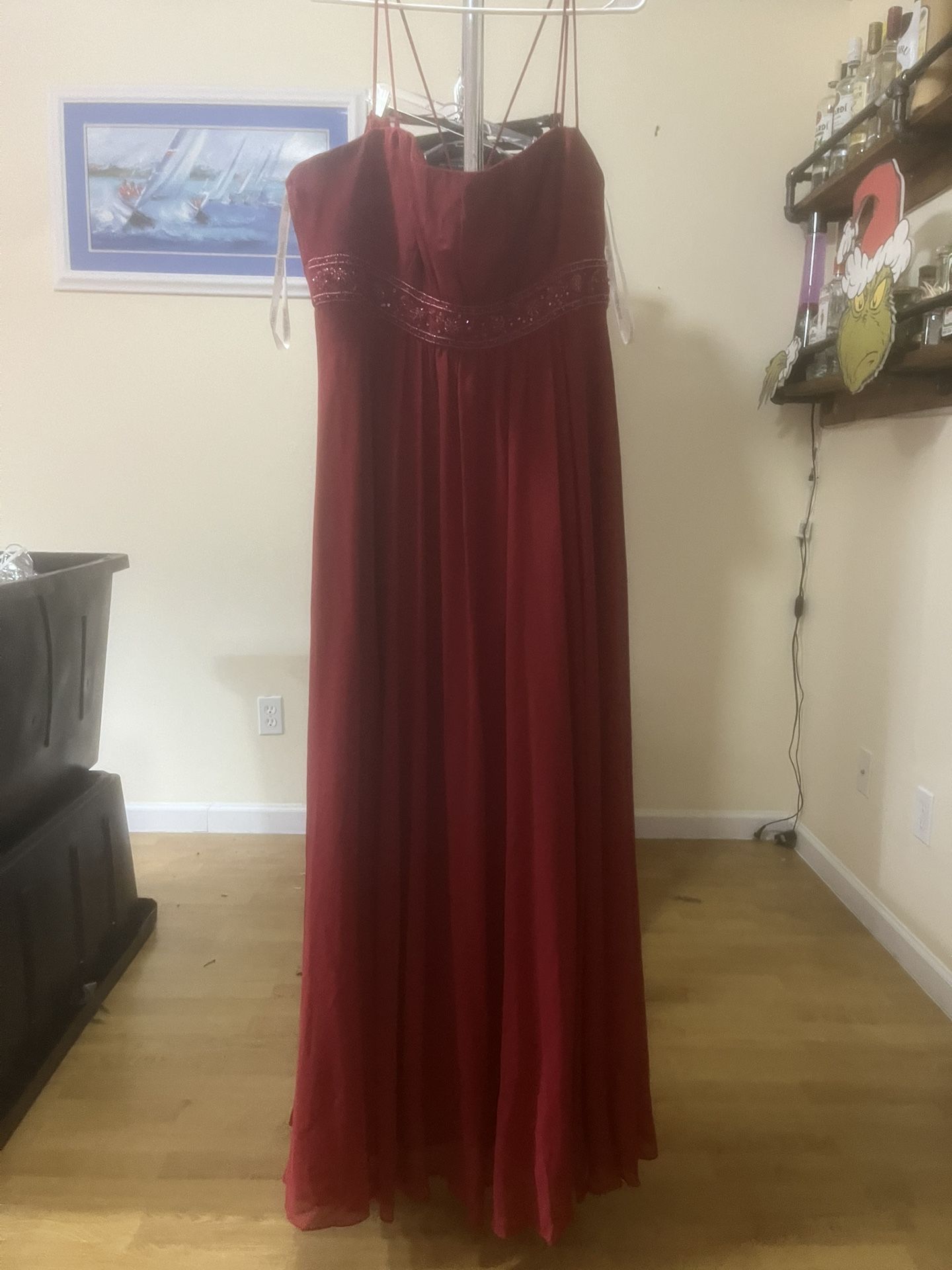 David’s Bridal Size 20 Women’s Red Formal Dress
