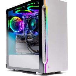 Skytech Archangel Gaming Computer PC Desktop – Ryzen 5 3600 3.6GHz, GTX 1660 6G, 500GB SSD, 8GB DDR4 3200MHz, RGB Fans, Windows 10 Home 64-bit, 802.11